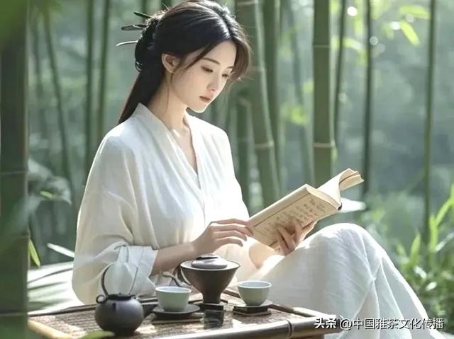 千缕茶香飘金砂，临窗赏景任风流