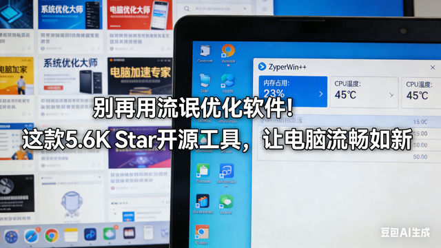 别再用流氓优化软件！这款5.6K Star开源工具，让电脑流畅如新