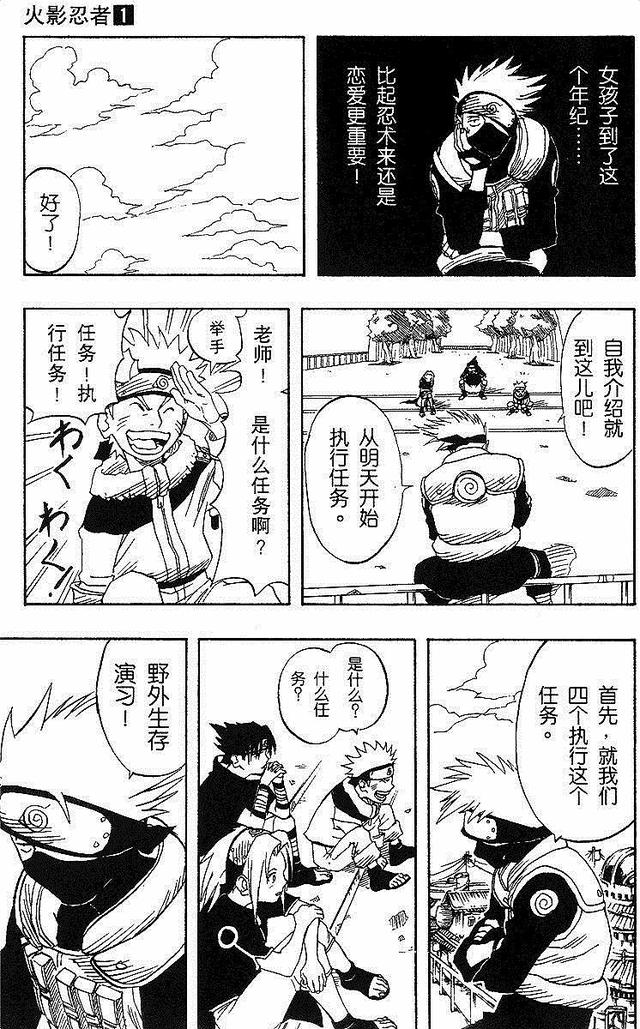 漫画 欣赏 - 火影忍者 01
