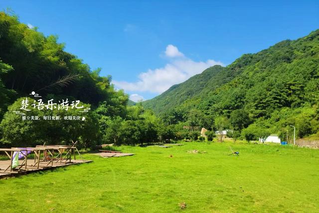 宁波这个山岙藏着一处秘境，既有清溪又有营地，不过景色变化很大
