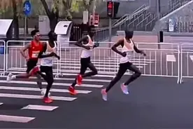 北京马拉松特步表面看赢了实则是输了，众人嘲讽，我们不配穿特步图片