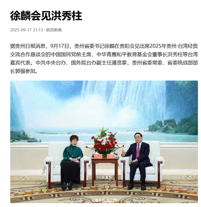 蓝营改选6人混战，郝龙斌获得优势，关键时刻，洪秀柱一锤定音