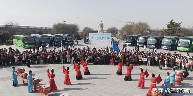 千名导游游大荔 共绘文旅融合新画卷