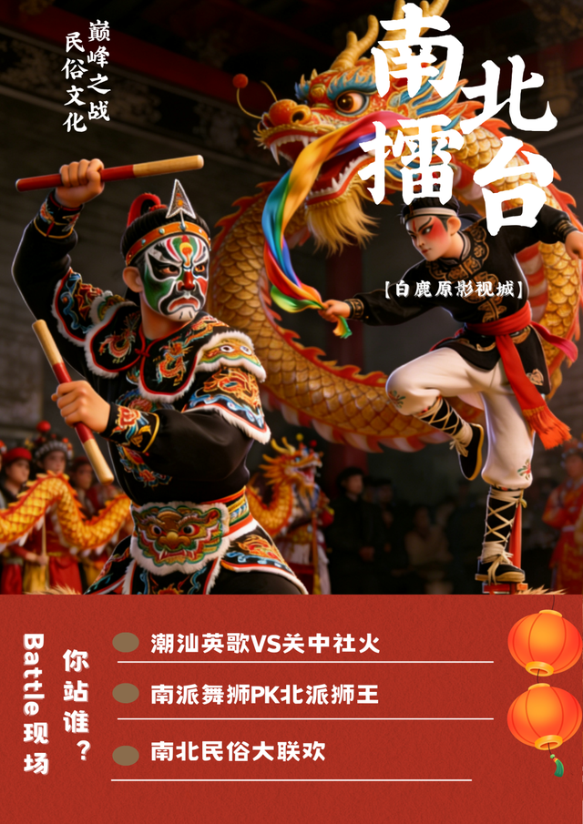 白鹿原影视城春节八大硬核矩阵！玩转中国年！现在，让我们提前入场！