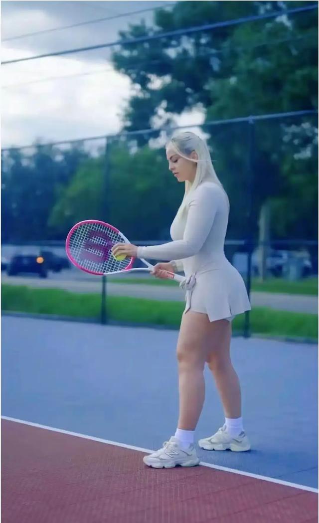 她这大体格身材,满分100分的话,你能最多打多少分