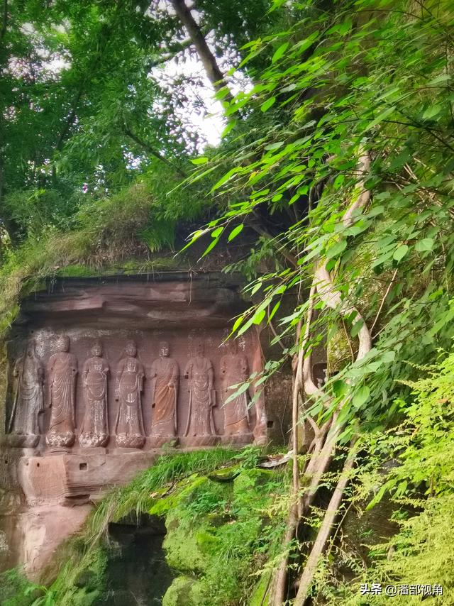 唐风满满的安岳千佛寨摩岩造像，竟然还是免费的