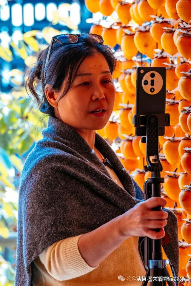 陕西渭南：柿饼甜美软糯可口 富平县曹村镇马坡村未来可期