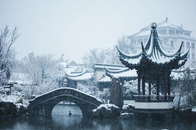 下雪啦！快去打卡聊城初雪限定皮肤！