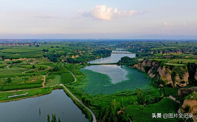 山西襄汾：南湖湿地生态美