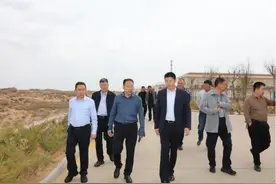榆阳区林业局赴可可盖煤矿开展助企纾困解难调研座谈活动图片