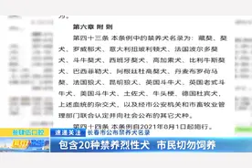 长春市公布禁养犬名录：包含20种禁养烈性犬 市民切勿饲养图片