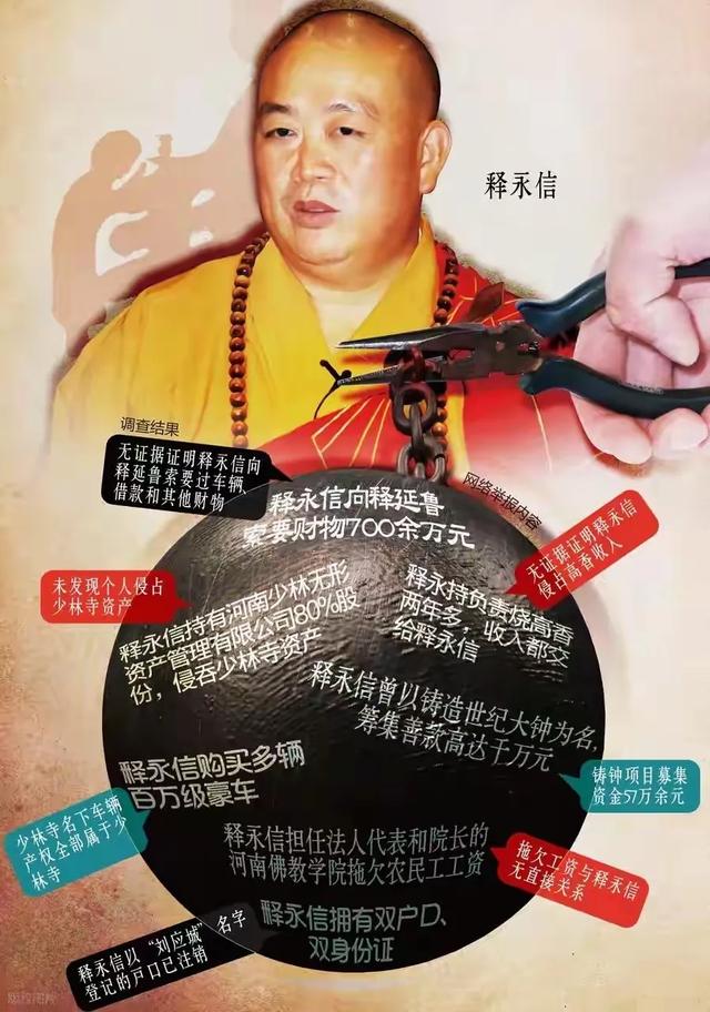 释永信实锤“情妇+私生子”！女星家中挂“开光合影”成笑柄？