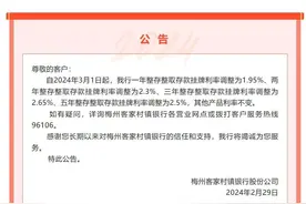 多家银行宣布：下调存款利率！图片
