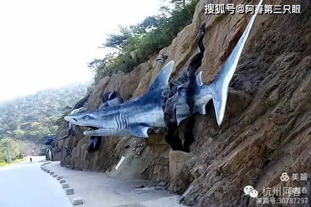 大连海之韵山体壁雕