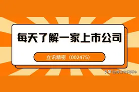 每天了解一家上市公司——立讯精密（002475）图片