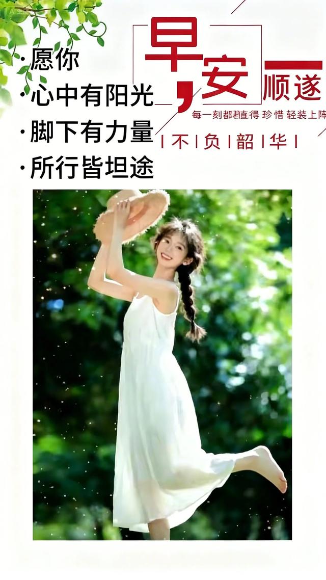 2025年9月16日早上好 早上好温馨问候语 早安精美淡雅图片 周二愉快