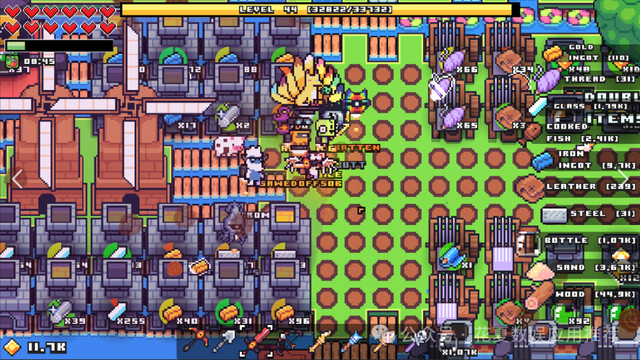 苹果IOS游戏分享:「浮岛物语-Forager」超人气沙盒种田解谜游戏