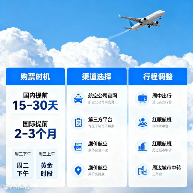 机票怎么买便宜！