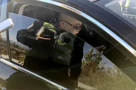 曝光！高速上也敢违停？图片