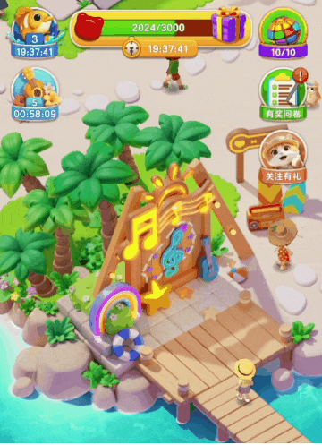 腾讯光子测试了一款三消+经营游戏，美术卷出了新高度