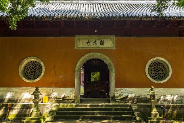 五月三日，去台州市天台县国清寺