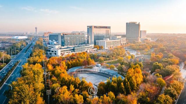 童话世界！深秋的生态城，美成了一幅画