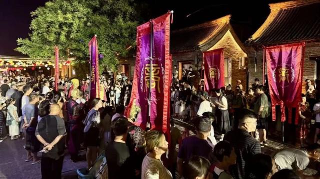 淇县文旅集团｜古灵山沉浸大秀《灵山封神》朝歌老街实景狂欢夜