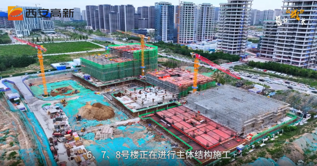 【西安高新】项目建设中！打造西北地区数字传媒发展新引擎