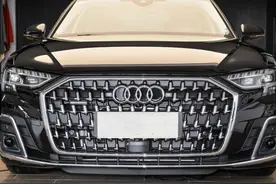 奥迪最为热销的A8L车型，3.0T+286马力+20英寸轮圈，裸车超过96万图片