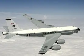 韩媒：美军侦察机在朝鲜半岛西部海域长时间飞行图片