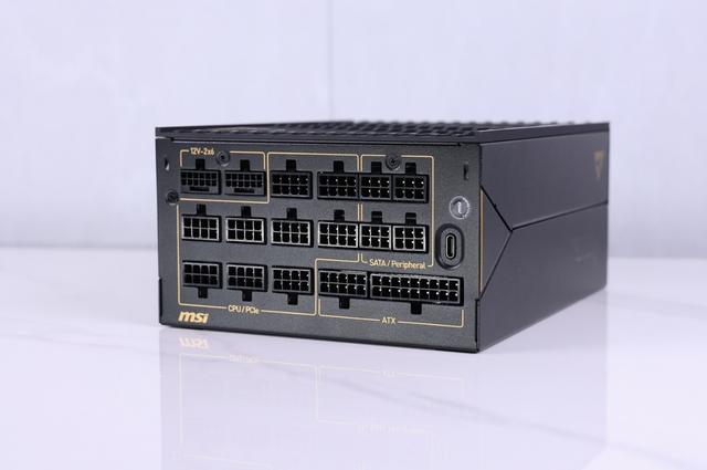 电源也有土豪金？微星MEG Ai1600T PCIE5旗舰电源上手体验