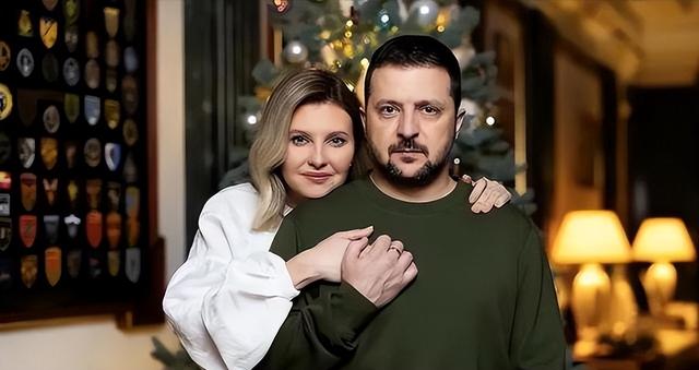 泽连斯基的妻子有多美？登美时尚杂志封面，两人恋爱八年儿女双全