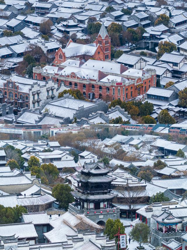 ❄️ 当一场大雪落进台儿庄 | 我在台儿庄古城等你！ ❄️