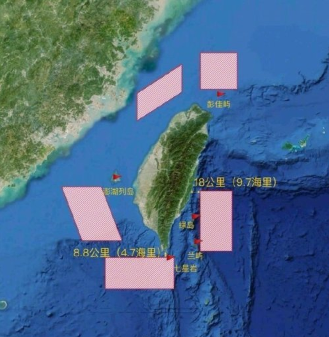 只差一步登岛，我军演习地点距台岛仅4.7海里，不排除演训转实战