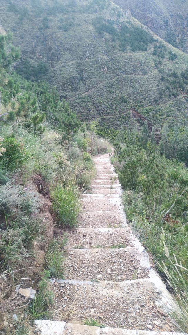 爬拉萨南山公园