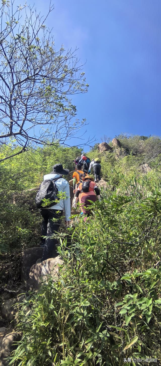 苏州大焦山不高的山峰却走出惊险之感，拍出了大片之作
