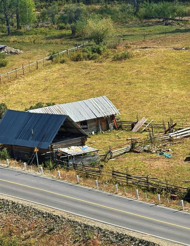 新疆阿禾公路迎来秋天,一路风景美不胜收,盘山弯路比较多