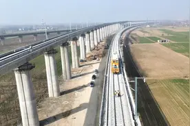 设计时速350公里，开始动态验收！图片