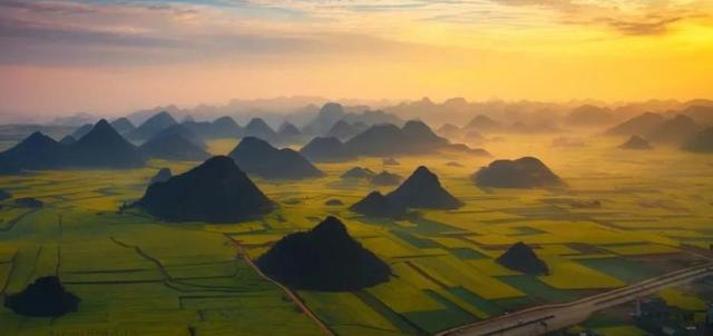 带着孙女去旅行（168）罗平油菜花海游