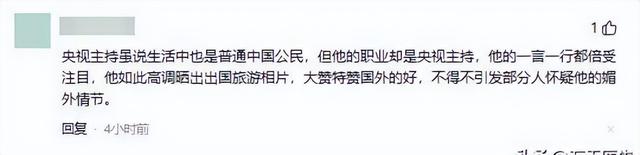 闯祸了！央视主持携妻女海外游，住3800酒店高调炫富，被网友喷惨