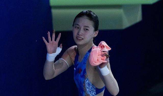 全运会摘金仅1个月，陈芋汐再破天花板，全红婵的话总算有人信了