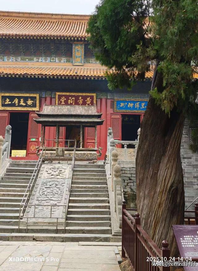 孔林关林松，揖向轩辕柏