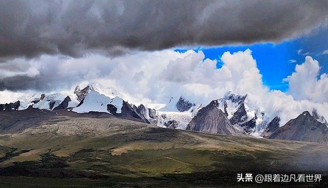 《219西藏南南线》秘境雪山之上 遇见西夏邦马峰 海拔 8012 米的震撼