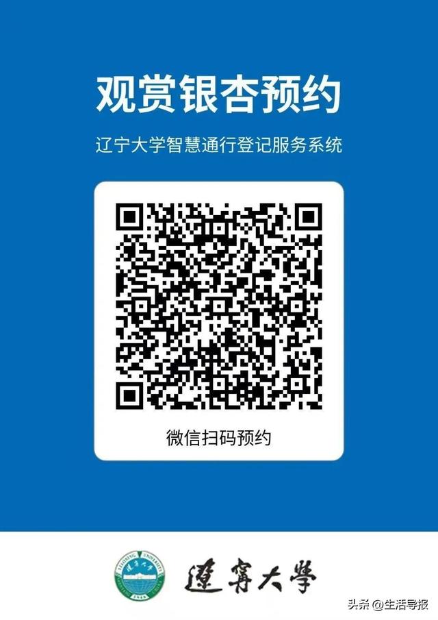 手慢无！每天4000个名额，辽大银杏节入校预约方式公布→