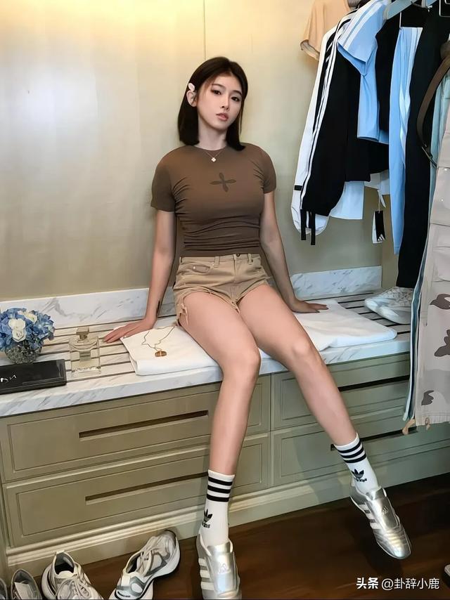 吴艳妮身材曲线完美，连我一个女的都忍不住多看两眼