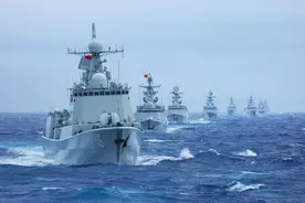 解放军又有大动作，90艘舰船部署台岛四州，台军紧急进入高度戒备图片