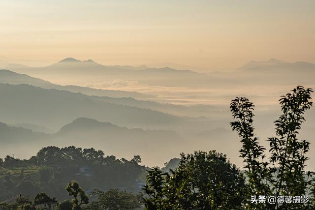 尼泊尔摄影之旅（13）——博克拉观喜马拉雅山日出