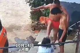算什么男人！妻子月子期间遭丈夫踹头，未成年儿子霸气护娘！图片