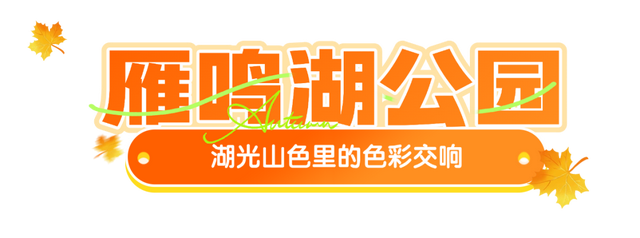 西安城区4个绝美秋景打卡地！