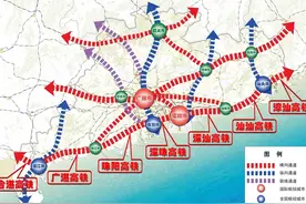 七大高铁连成广东沿海高铁通道，全长900公里图片
